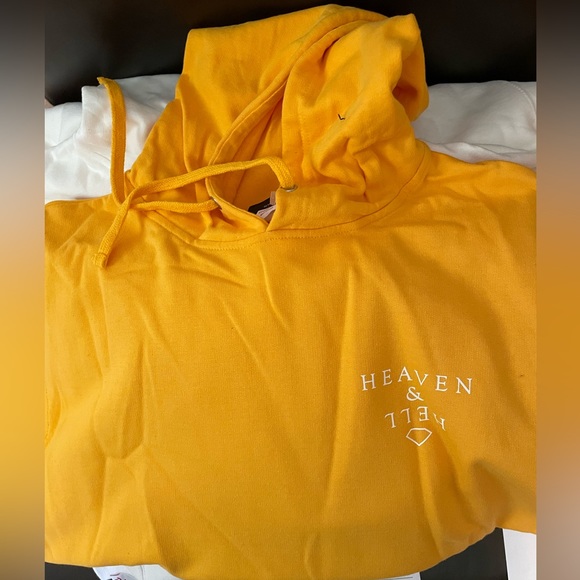 Diamond Supply Co Heaven and Hell Hoodie S L All New OG 2 Blk/ wht/ gold sweater - Picture 11 of 13
